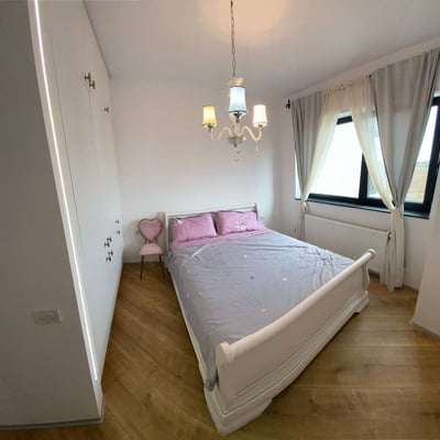 Rental of a bright 2-room apartment, 60 m², Pipera area, Bucharest, Romania